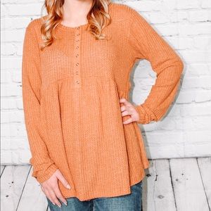 Burnt Orange Tunic